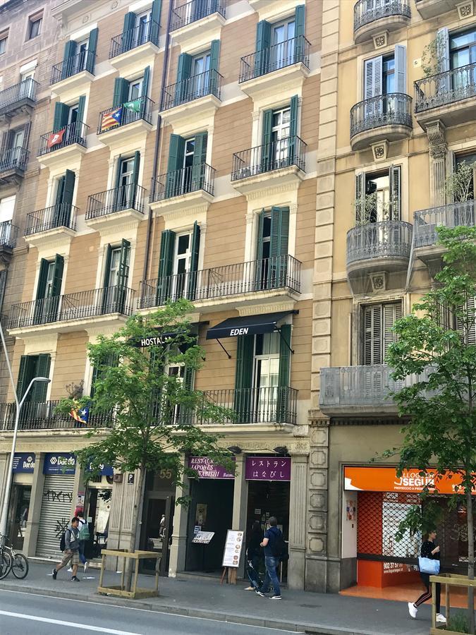 Hostal Eden Барселона Екстериор снимка